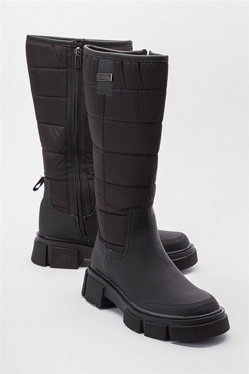 Anti-Rutsch-Stiefel für Damen – Schwarz #404717