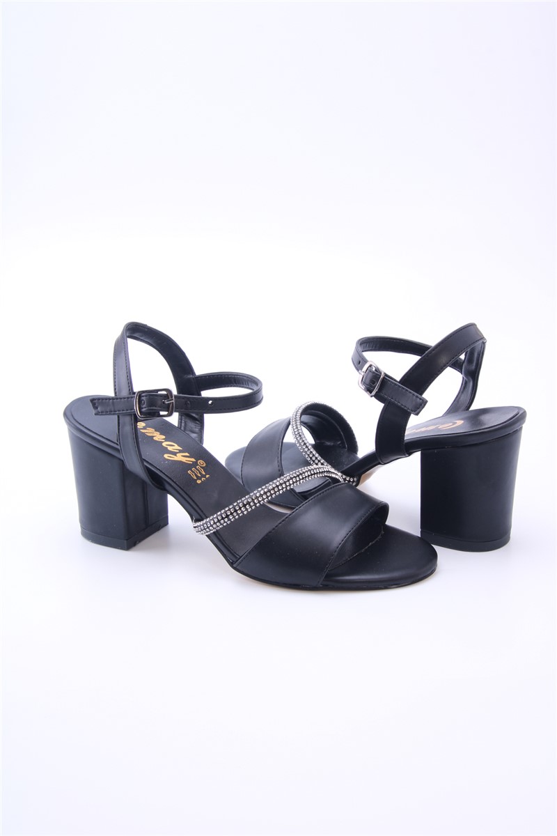 Damen Sandalen 7010 - schwarz #360470