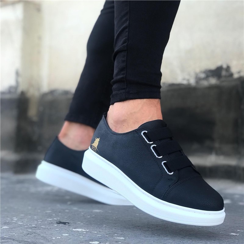 Men's casual shoes BA0026 - Black #322078