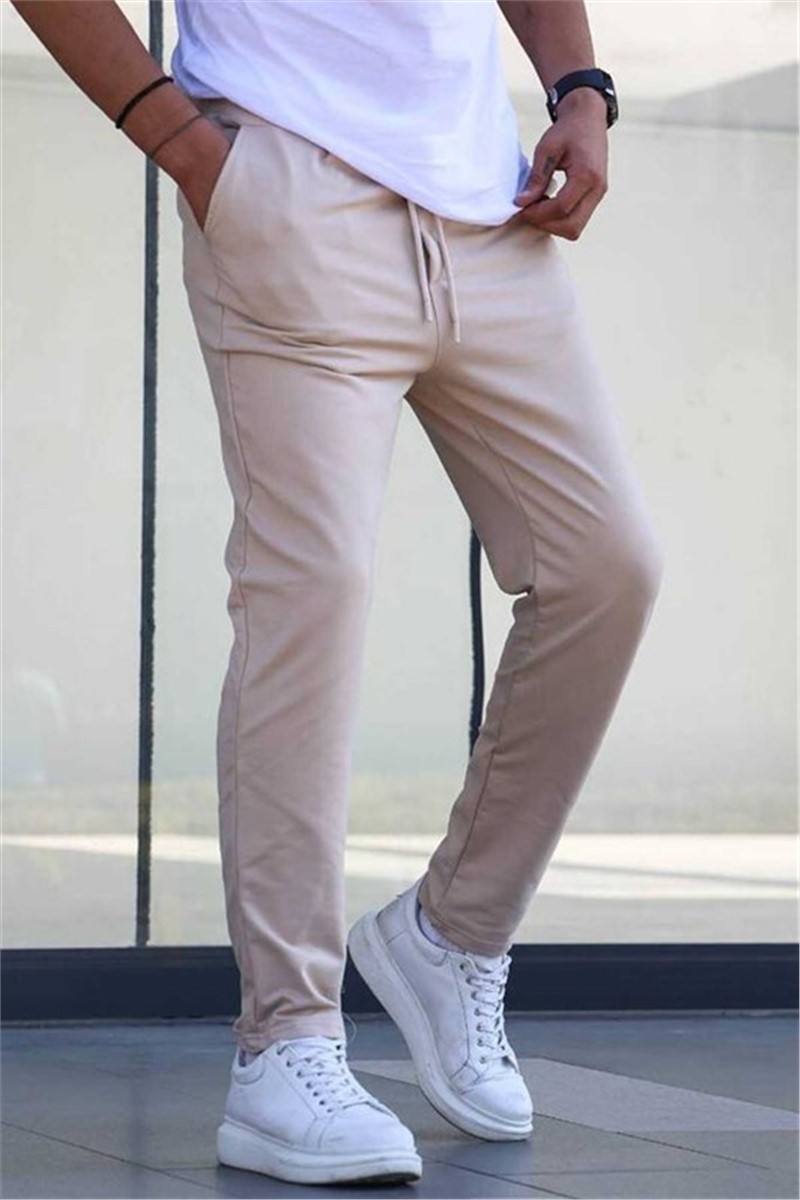 Herren Sport Hose 5474 - beige #357848