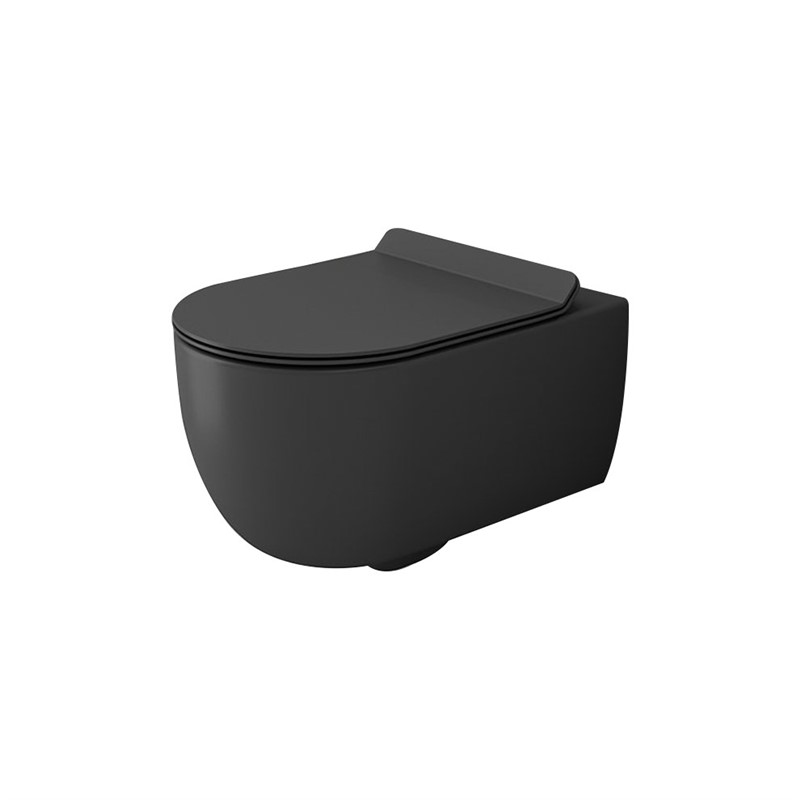 Bocchi V-Tondo Wall Hung Toilet -Matte Anthracite #338044