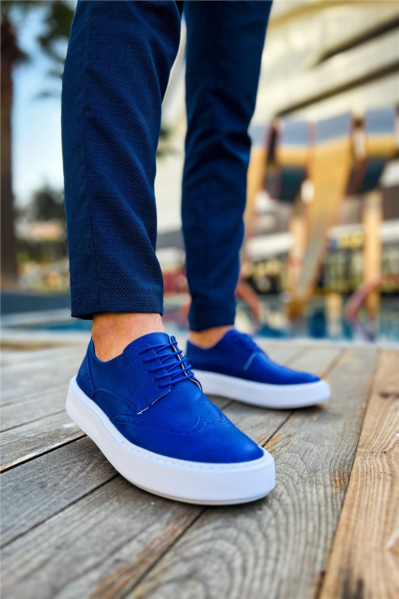 CH149 CBT Schnürschuhe für Herren – Blau #369955