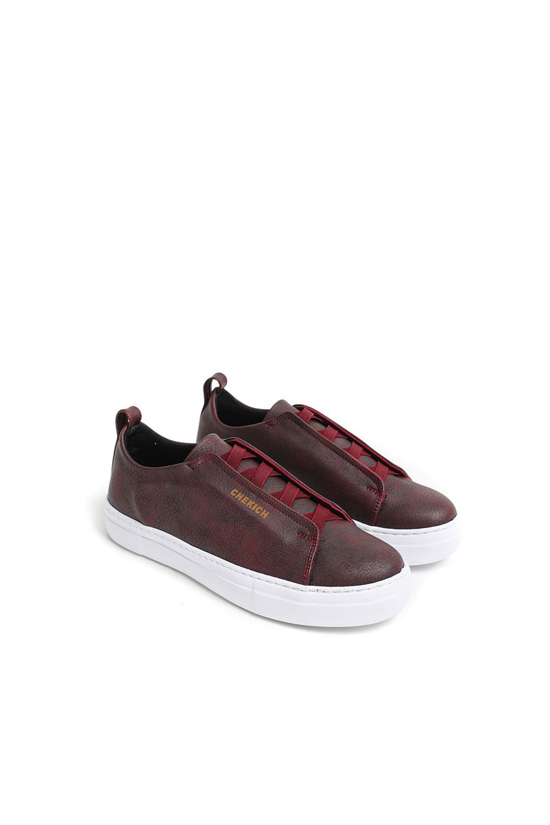 Chekich Unisex Shoes CH013 - Burgundy #359486