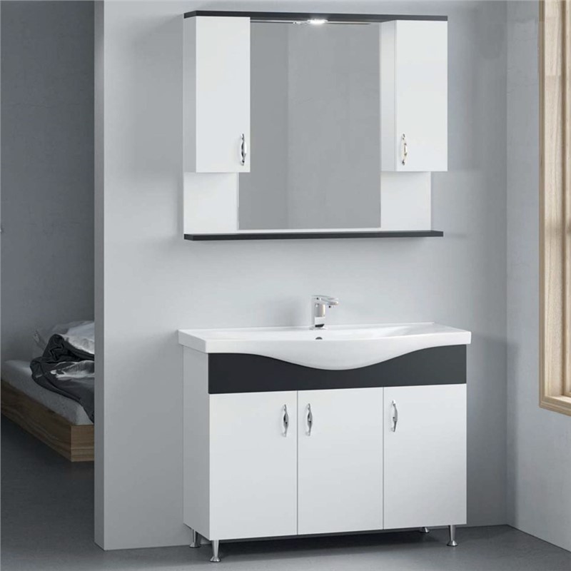 Denko Trend Bathroom Set 100 cm - White #337126