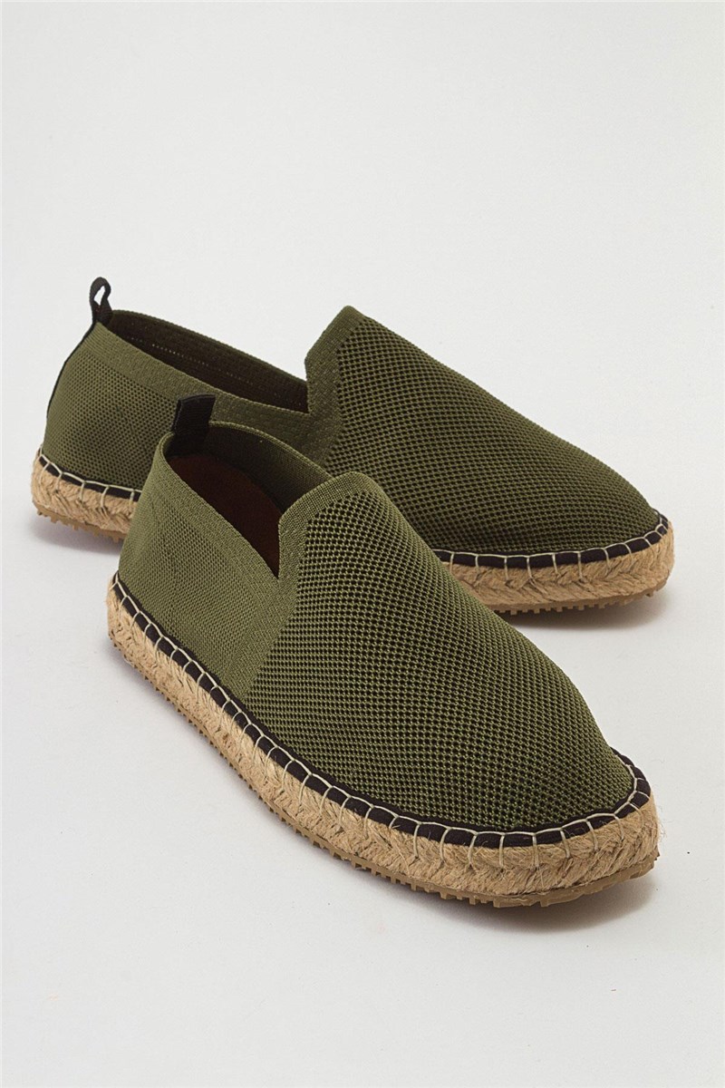 Herren-Espadrilles – Khaki #402241