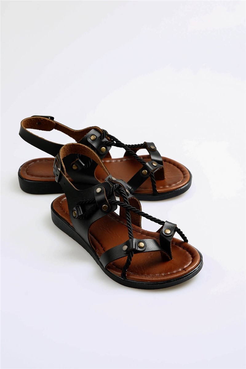 Damen Sandalen - schwarz #369591