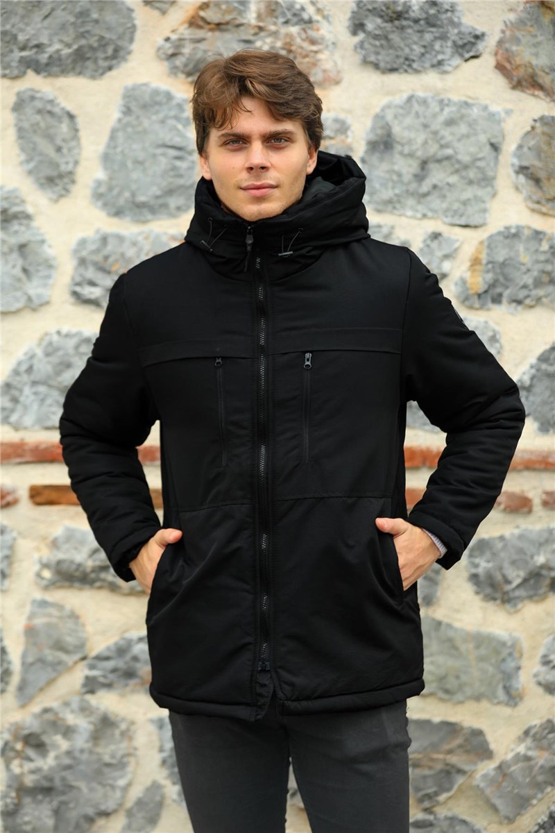 Wasser- und winddichte GPA-200-Jacke für Herren – Schwarz #409099