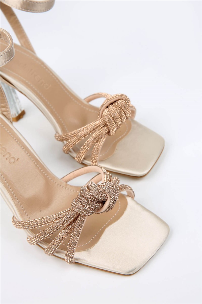 Damen Sandalen - beige  #329406