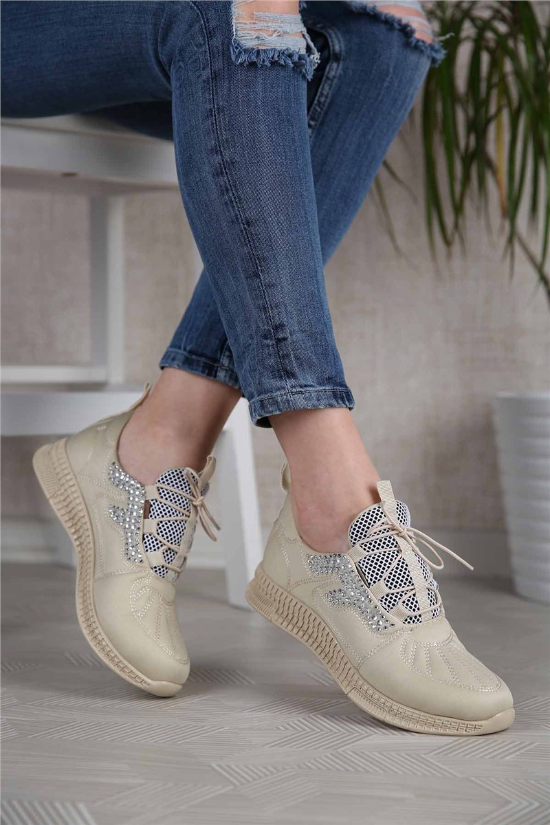 Women's Trainers - Beige #301034