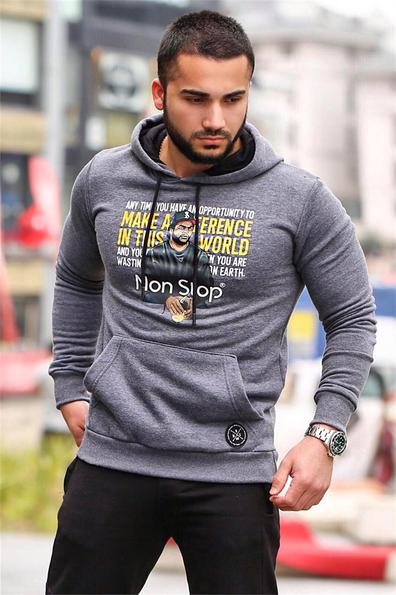 Herren Sweatshirt  2778 - grau 284870