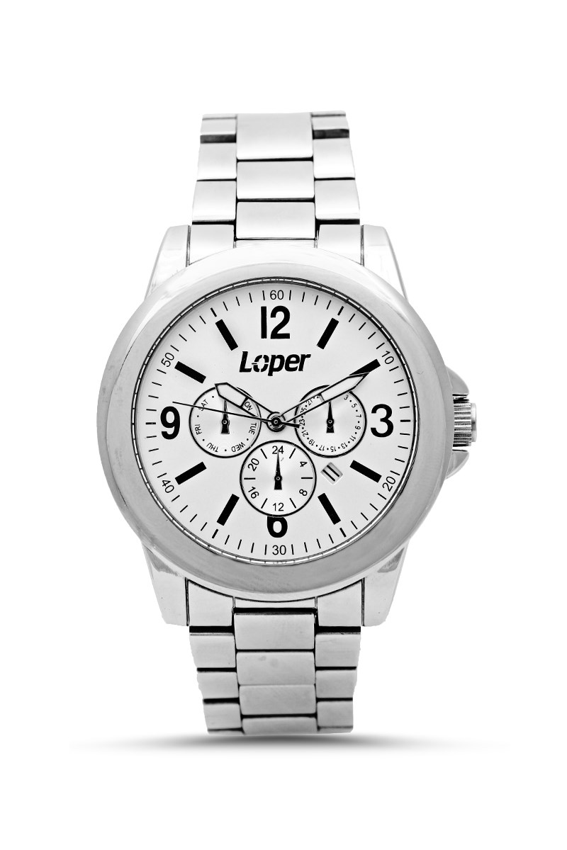 Loper Lp 08869b-01 Silver watch