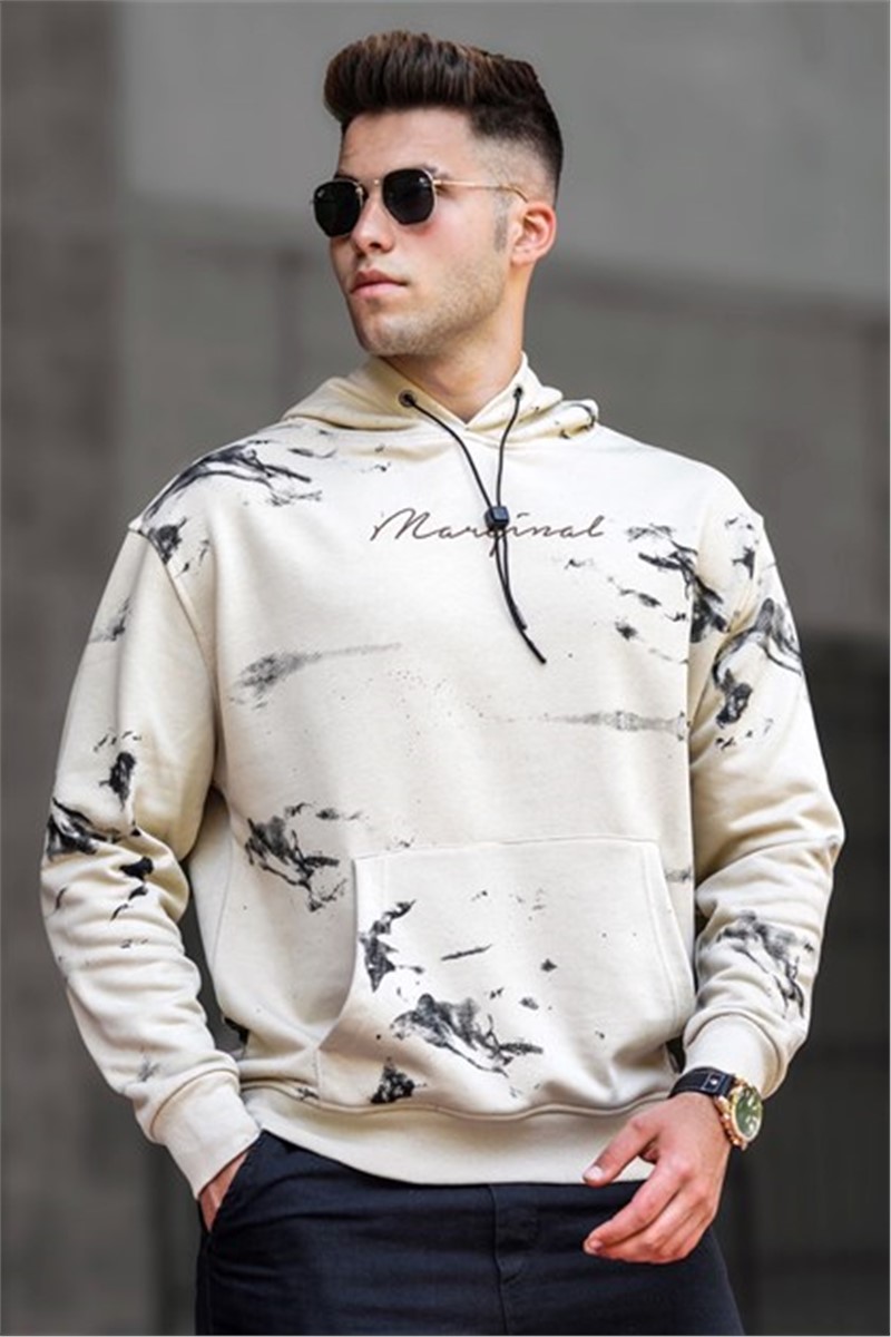 Men's Hoodie - Beige #308801