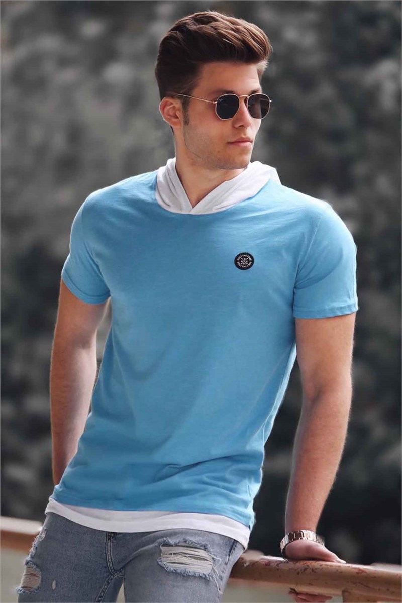 Herren T-Shirt 4554 - Blau 287737