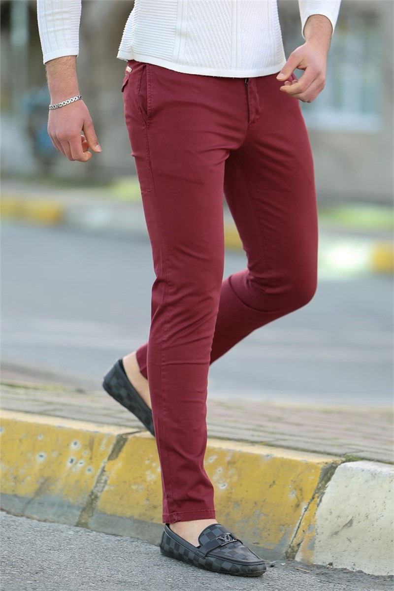 Herren Hose 2175 - rot  #284579