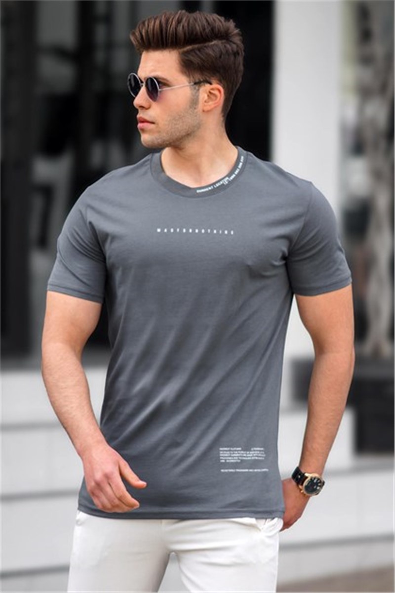 Herren T-Shirt 5258 - grau  #303862