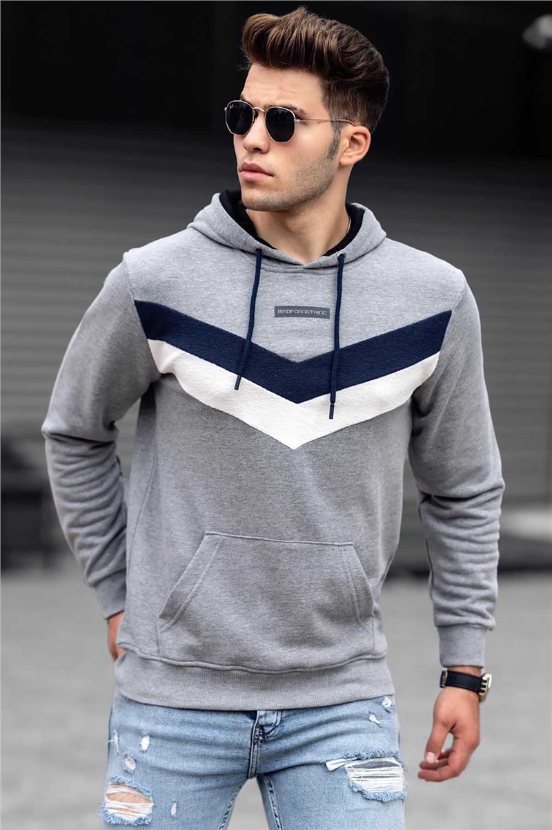 Herren Sweatshirt 4724 - grau 289527