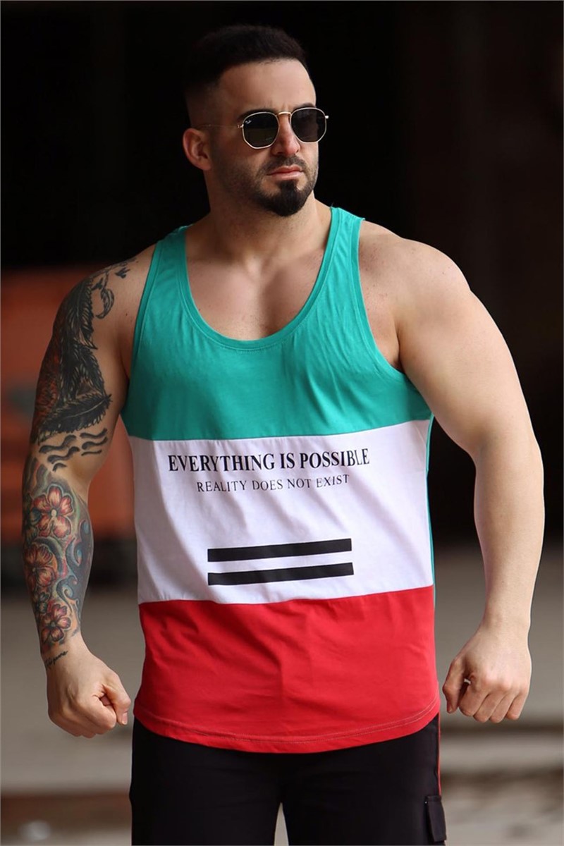 Tricou bărbătesc 3072 - Verde 285569