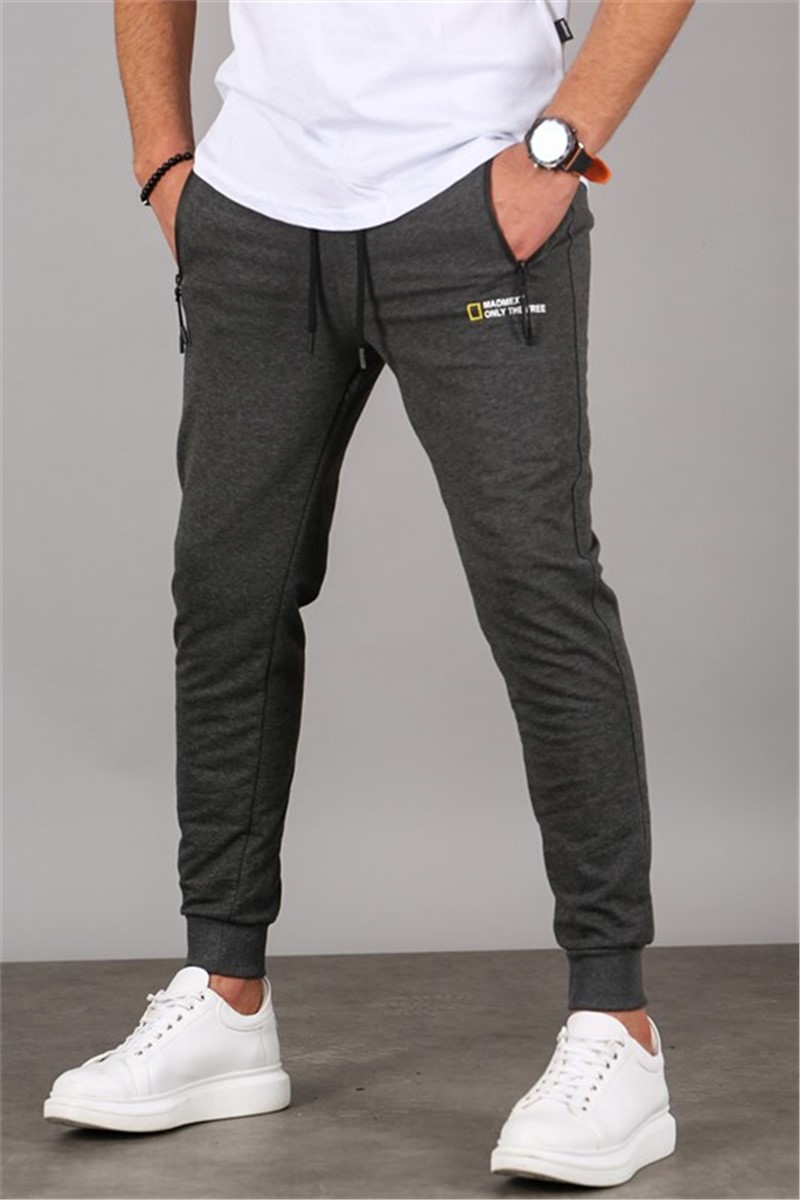 Pantaloni sport pentru bărbați 5436 - Antracit # 324695