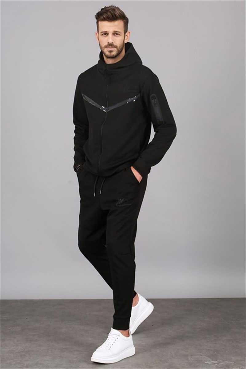 Men's sports set 5673 - Black #324685