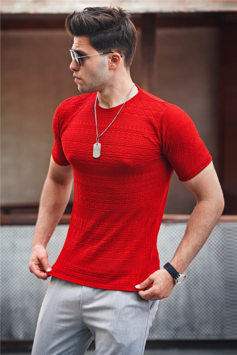 Herren T-Shirt 9288 - Rot 288454