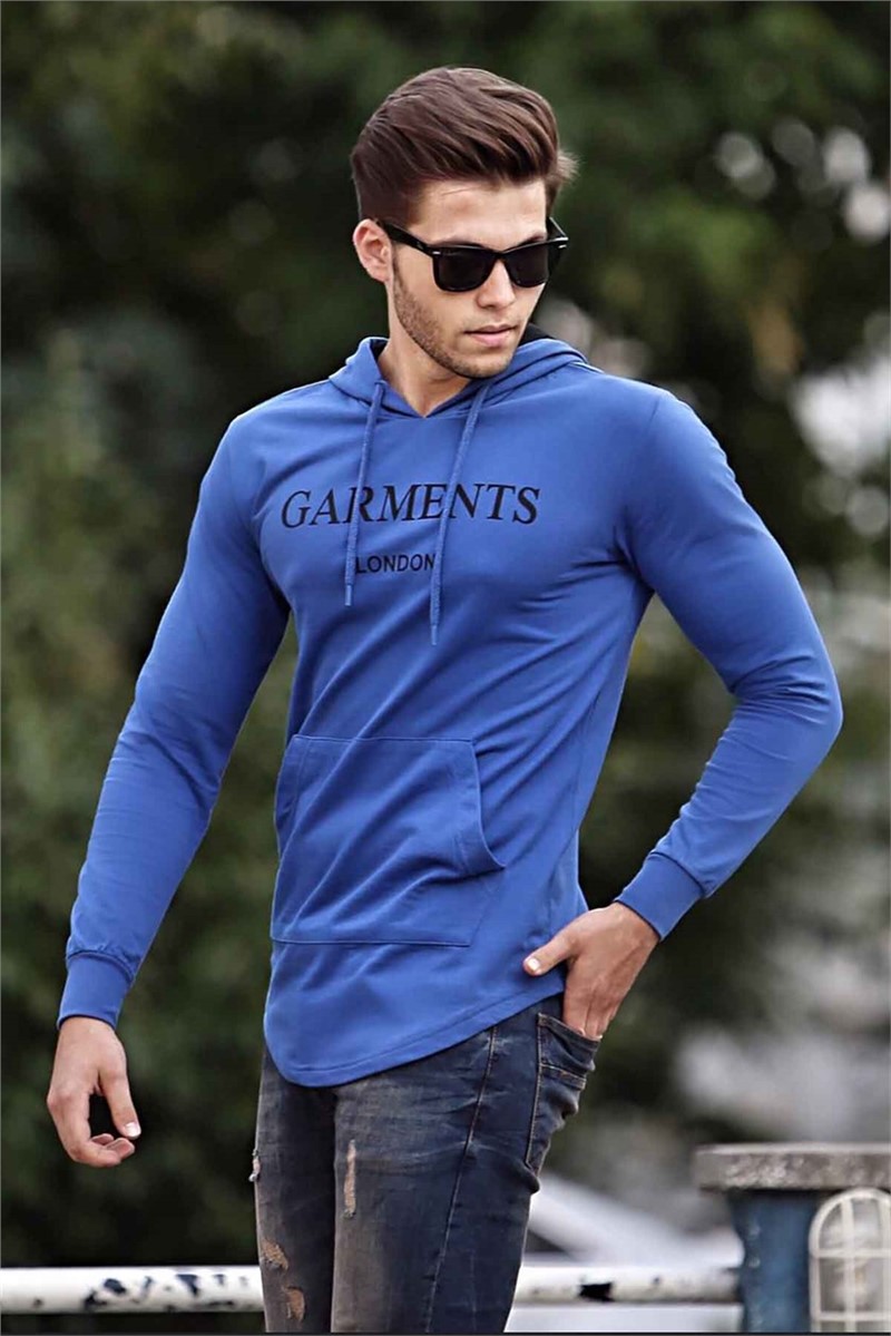 Men's Hoodie - Blue #286257