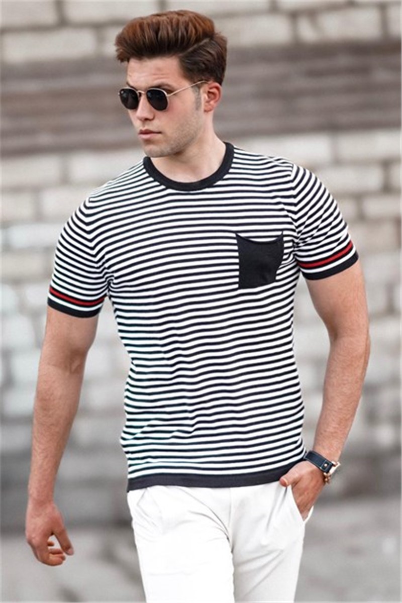 Tricou bărbătesc 9280 - Gri 303919