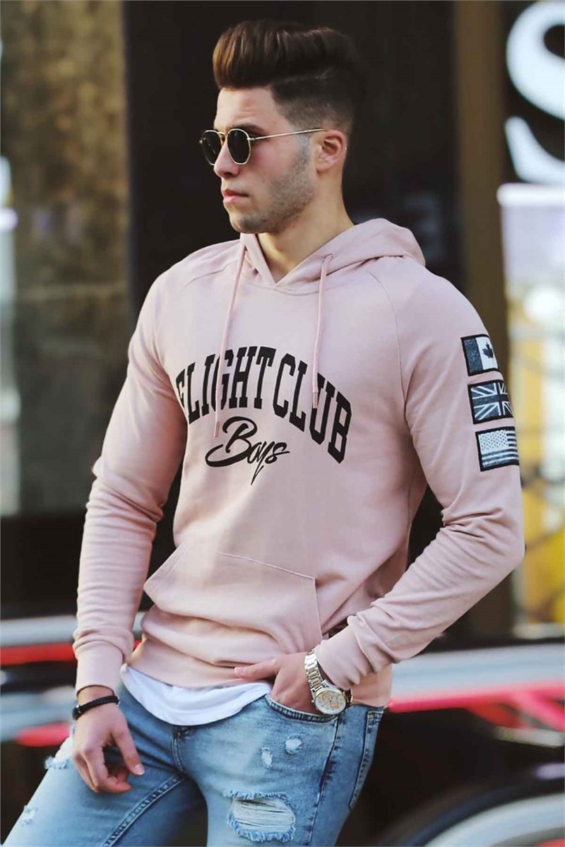 Herren Sweatshirt  2868 - hellrosa  287026