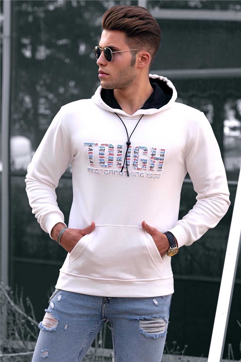 Herren Sweatshirt 4752  - weiß 290070