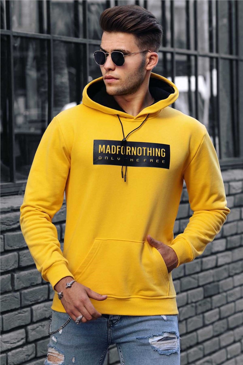 Herren Sweatshirt 4653 - gelb 289932