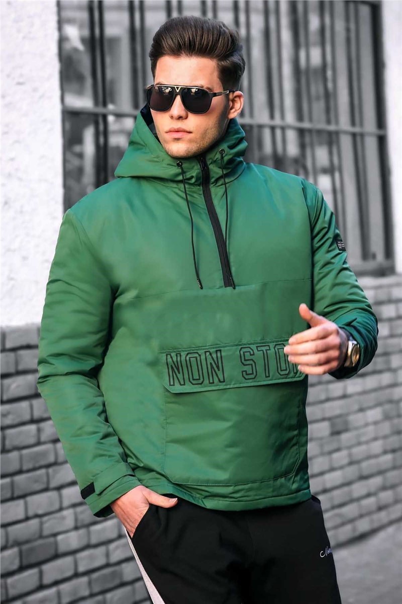 Madmext Men's Anorak - Green #290436