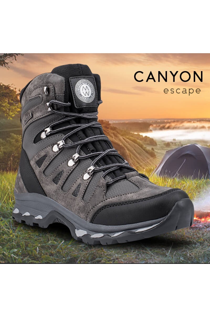 Marwells Canyon Herren Wanderstiefel  - grau 20210834334