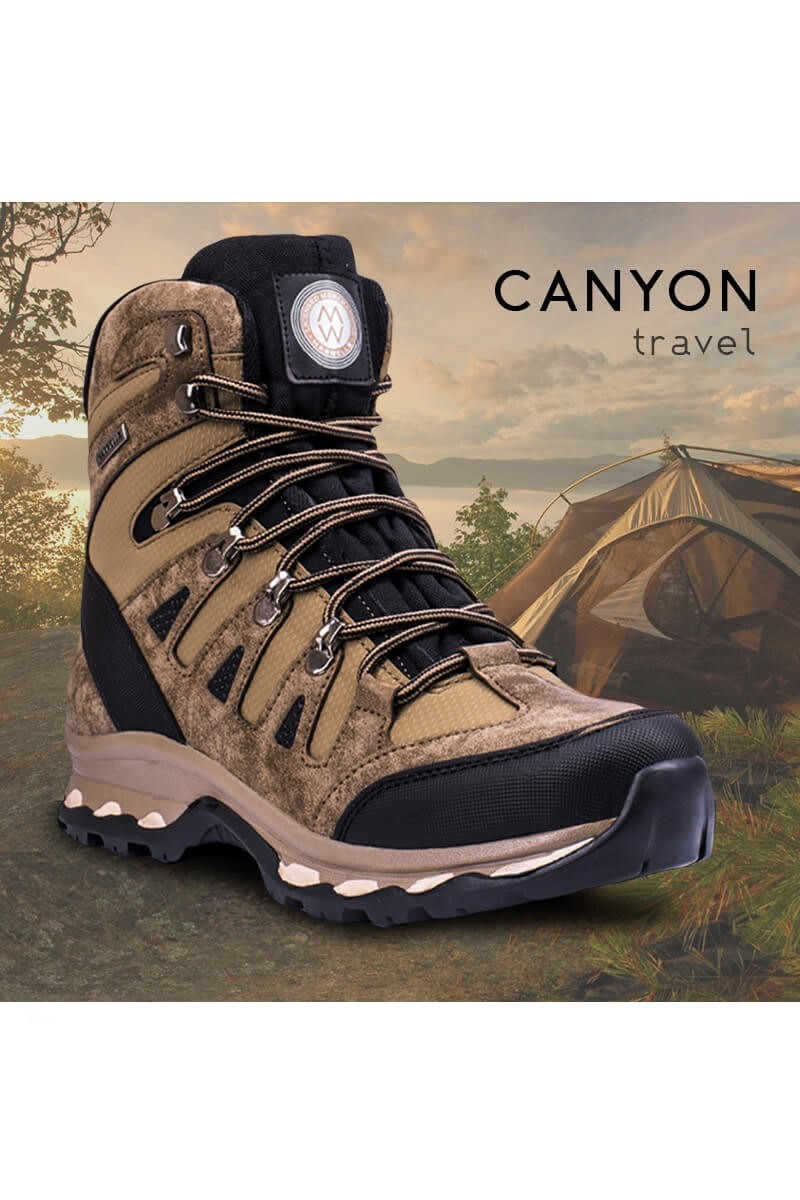 Marwells Canyon Herren Wanderstiefel - braun 2021083411