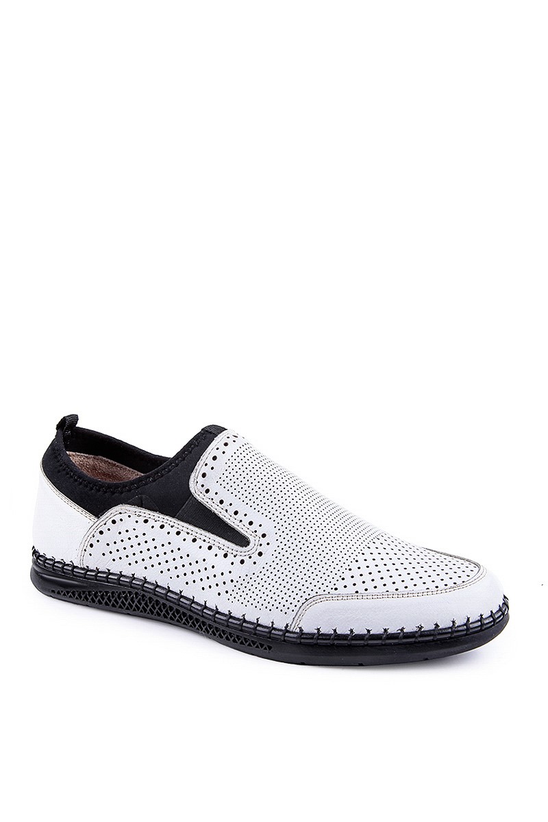 GPC Men's Real Leather Shoes - White #810444686