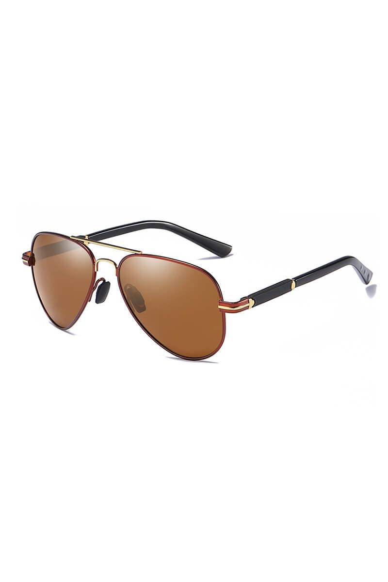 Herren Sonnenbrille - braun #A545