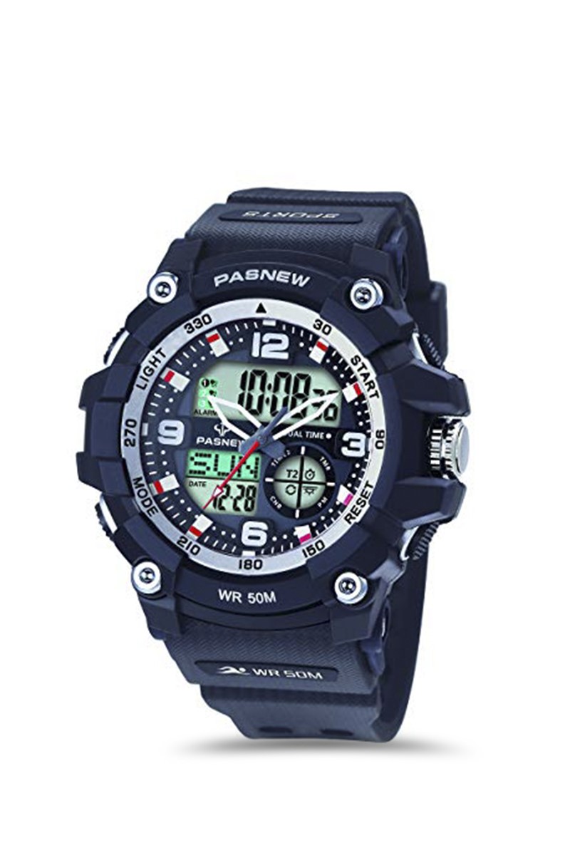 Pasnew Men's Watch - Dark Blue #PSE-467