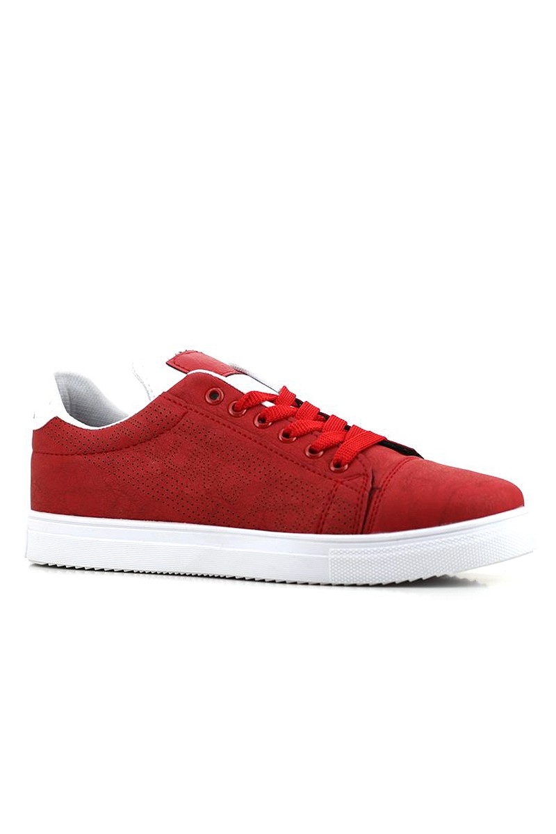 Herren Turnschuhe - rot  #2021045