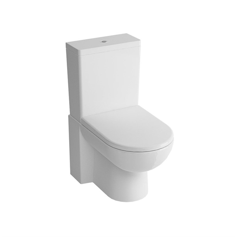 Newarc Modern Toilettenschüssel mit Spülkasten - weiß #342541