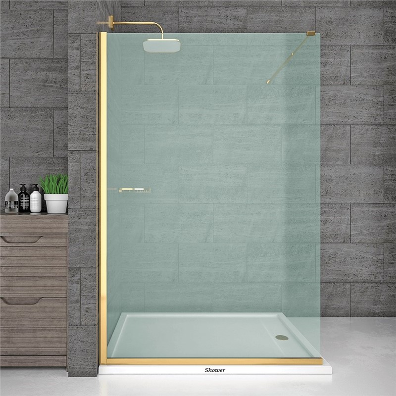 Shower Joy Shower Cabin  100 cm - Gold #348074