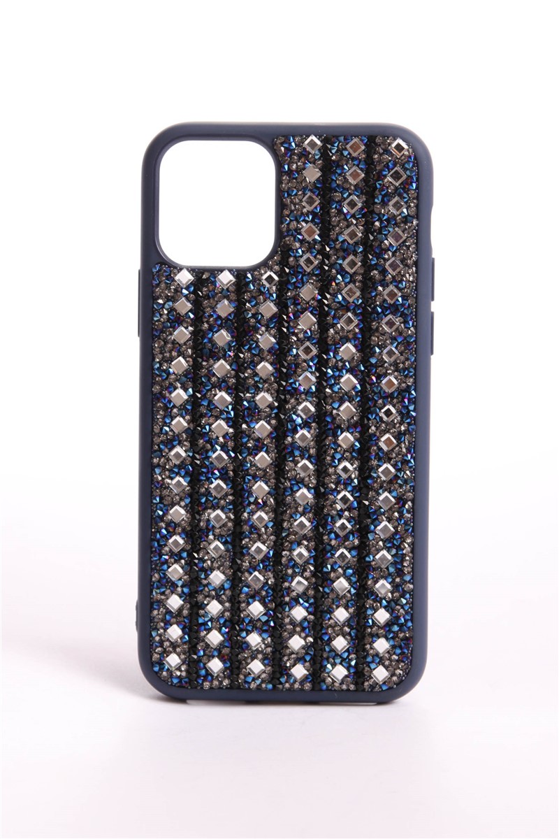 The Bling World - etui silikonowe do iPhone 11 Pro - ciemnoniebieski  734336