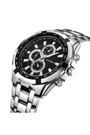 Часовник Curren М8351- Сребрист/Черен 23001546