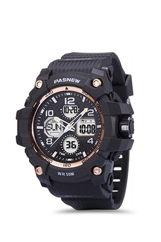 Euromart Men s watch Pasnew Black PSE491