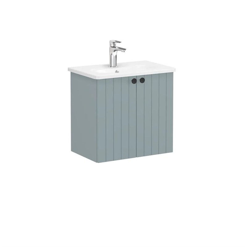 Vitra Root Cabinet with sink 60 cm - Green matt #354170