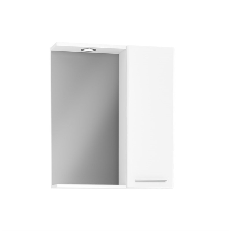 VitrA S20 Led Cabinet Mirror 60 cm - Glossy White #339175