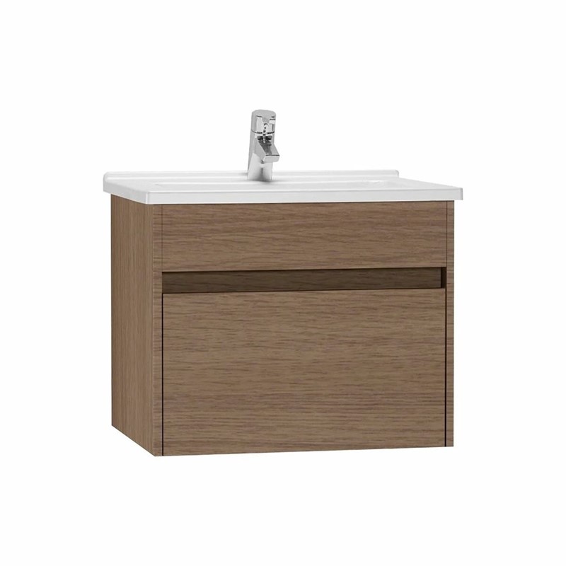 VitrA S50+ Base bathroom cabinet 60 cm - Dark Oak #339143