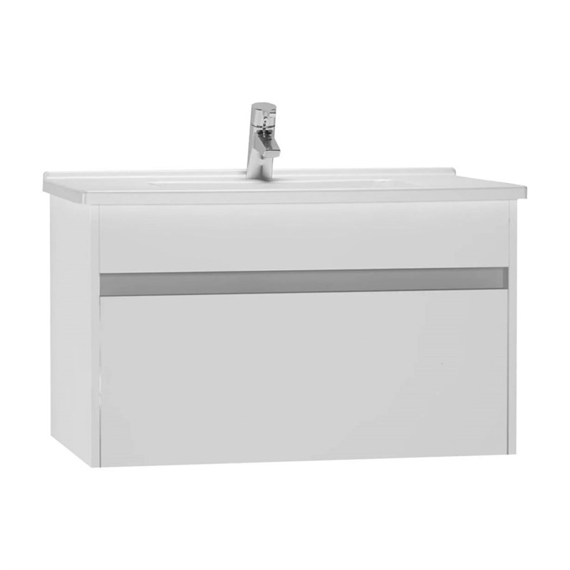 Vitra S50+ Bathroom Cabinet 80cm - White #355202