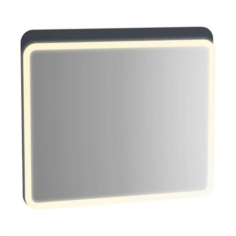 VitrA Sento Illuminated mirror 80cm - Anthracite #353540