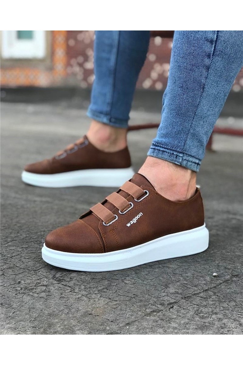 Lässige Herren Schuhe  WG026 - taba #317183